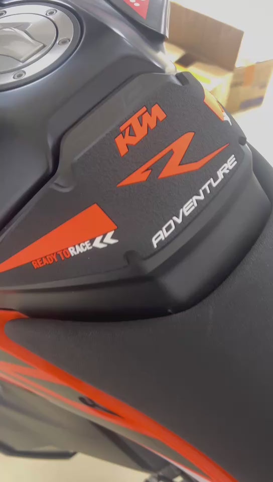 KTM 790 890 Adventure R Kit de Almohadillas Antideslizantes de Goma para Tanque | Almohadilla Central