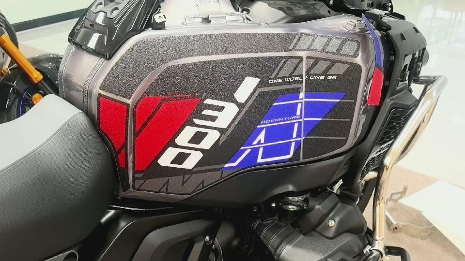 For BMW R1300GS Adventure 2024‑2025 Stickers | Matte Anti‑Slip Decals Tank Pad