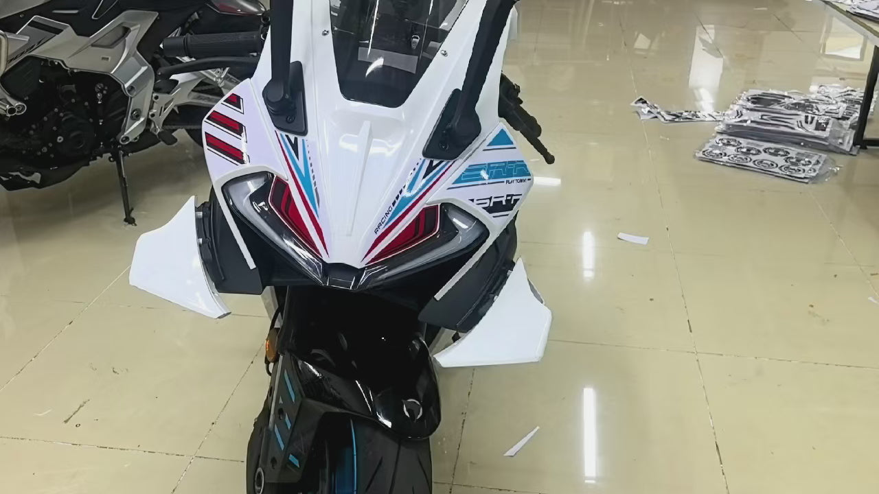 CFMOTO 675SR‑R 675SRR Tank Pad 2025‑2026 | PVC Knee Protection Decals