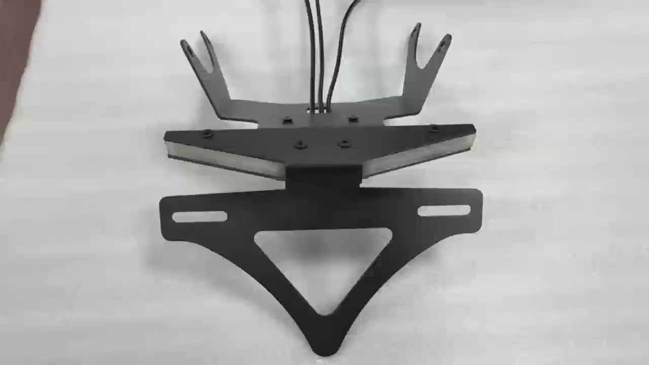 Honda CBR650R CB650R Tail Tidy Fender Eliminator Kit 2021-2025 丨 License Plate Holder with LED Light