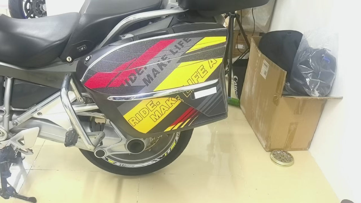 BMW R1250RT R1200RT K1600GTL K1600GT Pannier Stickers | Matte Decals Protection