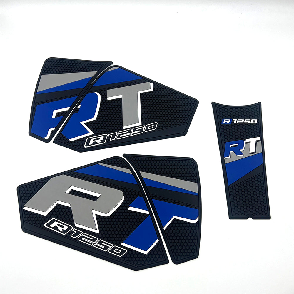 BMW R1250RT R1200RT Rubber Anti-Slip Tank Pad Kit 2020-2024 丨 Center Pad and Side Grips