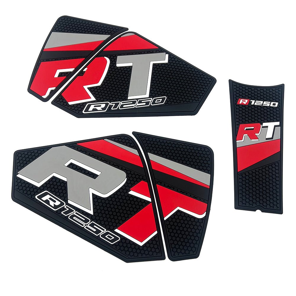 BMW R1250RT R1200RT Rubber Anti-Slip Tank Pad Kit 2020-2024 丨 Center Pad and Side Grips