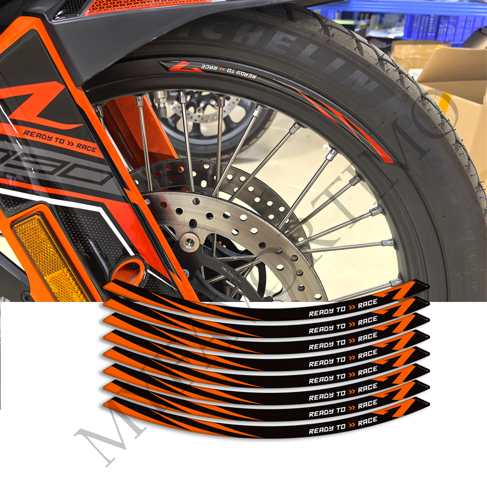 KTM 890 Adventure R Decals Kit 2021-2025 | Tank Pad and Handguard Stickers